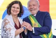 A Ministra Da Saúde, Nísia Trindade, E O Presidente Lula
